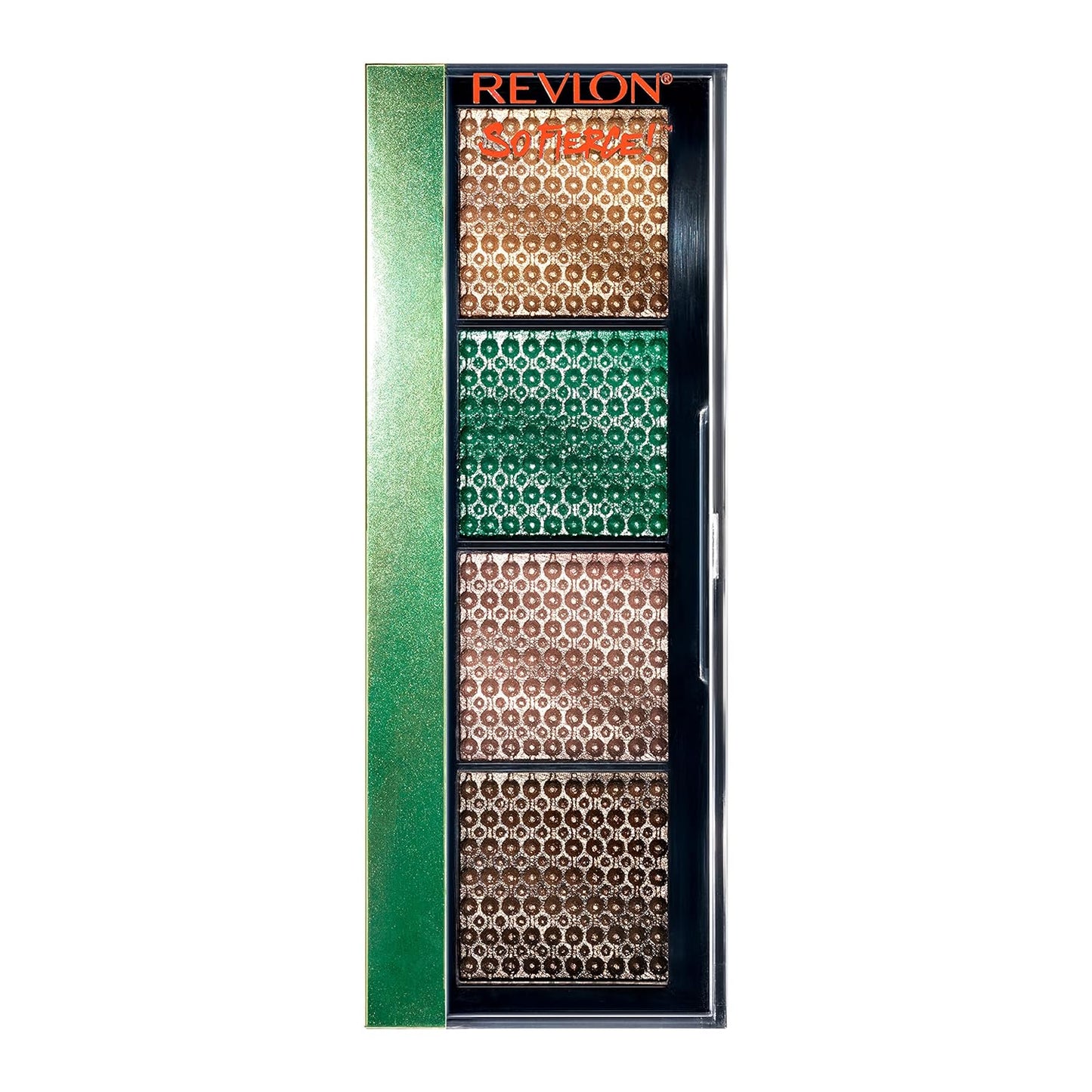 Revlon So Fierce - Paleta de sombra de ojos prismática, maquillaje de ojos, pigmentado ultra cremoso en acabados mate y perlado mezclables, 961 That's A Dub, 0.21 onzas