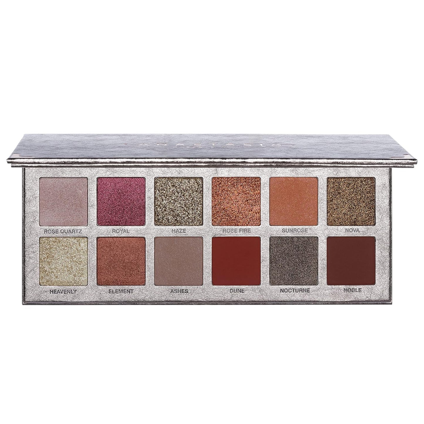 Anastasia Beverly Hills Essential Eyeshadow Palette - Professional 12-Shade Artistry Collection featuring High-Pigment Mattes and Multidimensional Metallics