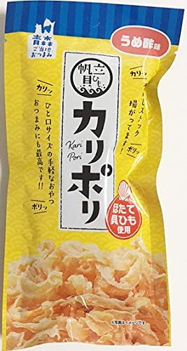 Karipoli Shell Strings Scallop Shell Strings Aomori Local Snack for Drinking at Home Snack (Cheese Flavor)