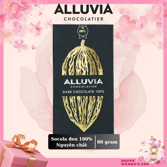 Alluvia 100% bitter dark chocolate, Extreme Dark Chocolate Sugar Free