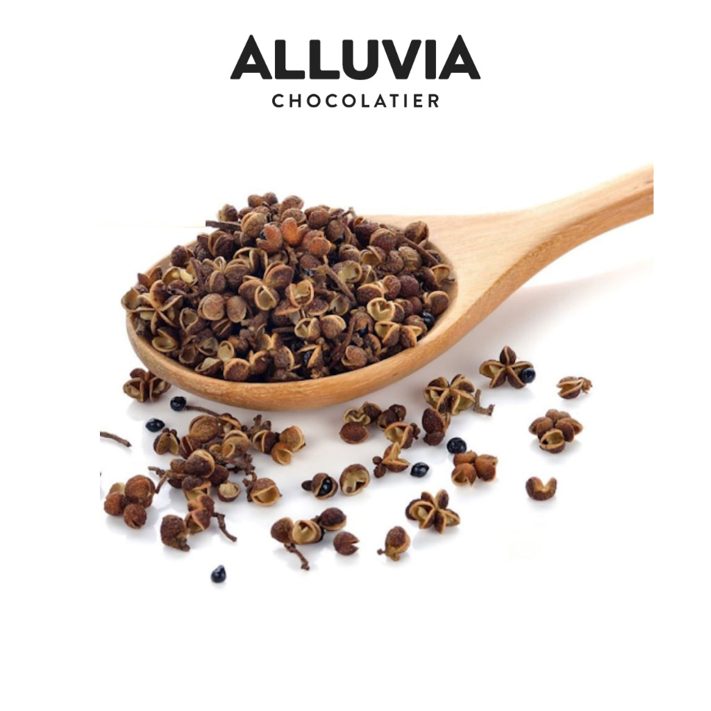 Alluvia pure milk chocolate 40% cocoa Mac Khen flavor large bar 80g, Alluvia Mac Khen Milk Chocolate