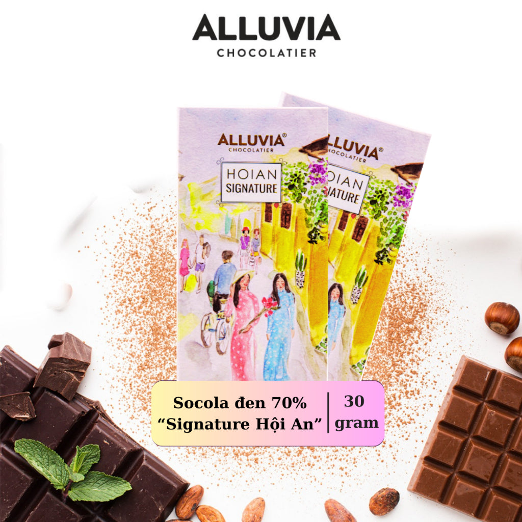 Hoi An Signature Chocolate (Pure dark chocolate 70% cocoa - Dark Chocolate 70%)