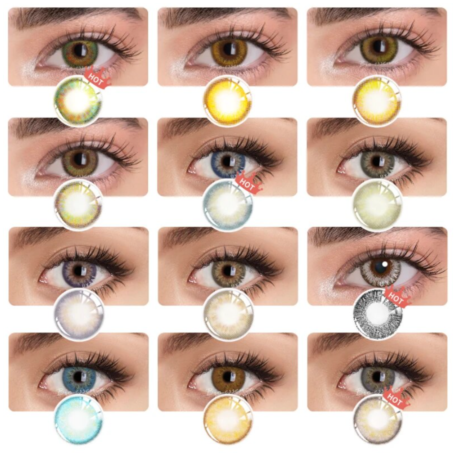 YOUPLUS lens 高発色 海外カラコン ワンペア 度あり