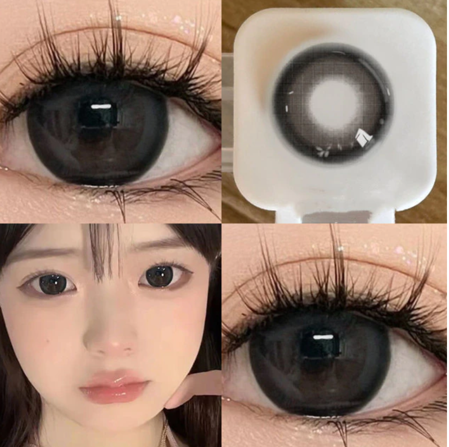 YOUPLUS 1年仕様カラコン 両目ワンペア milk ball black