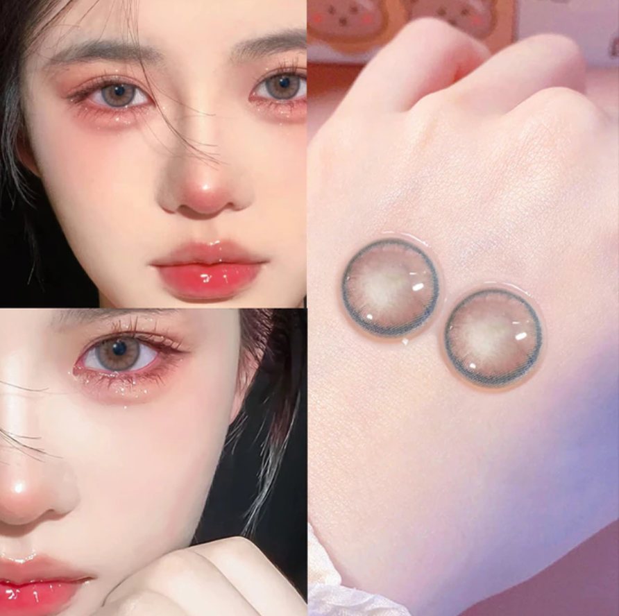 YOUPLUS 1年仕様カラコン 両目ワンペア Pan powder