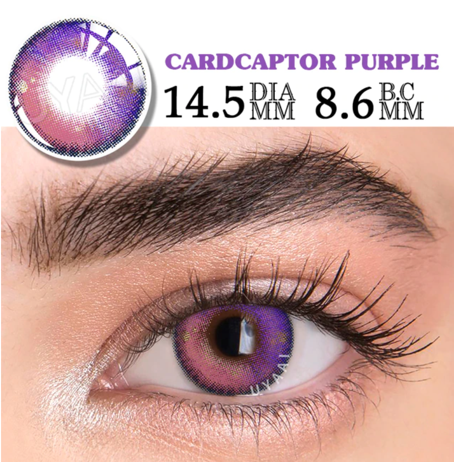 YOUPLUS 1年仕様カラコン 両目ワンペア Cardcaptor Purple