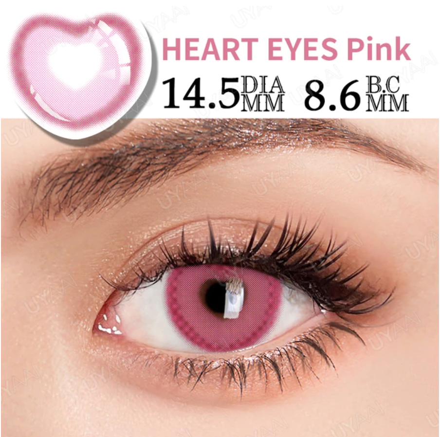 YOUPLUS 1年仕様カラコン 両目ワンペア Pink