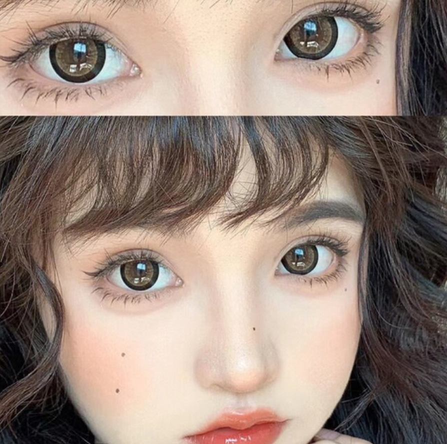 YOUPLUS 1年仕様カラコン 両目ワンペア Lollipop brown