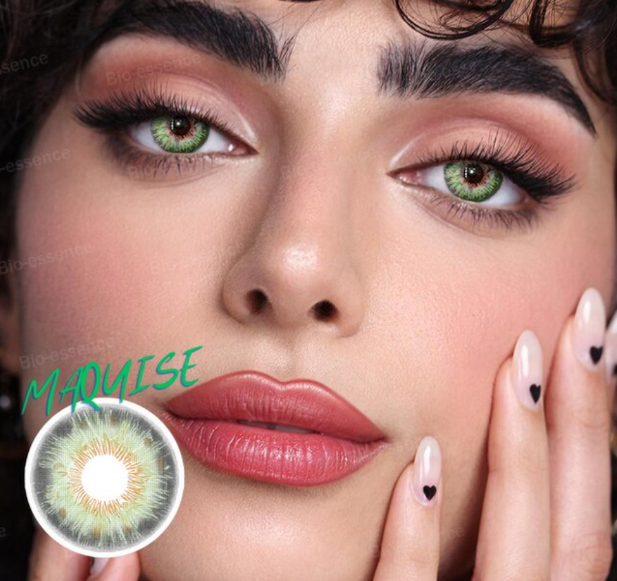 YOUPLUS 1年仕様カラコン 両目ワンペア 度なし Marquise