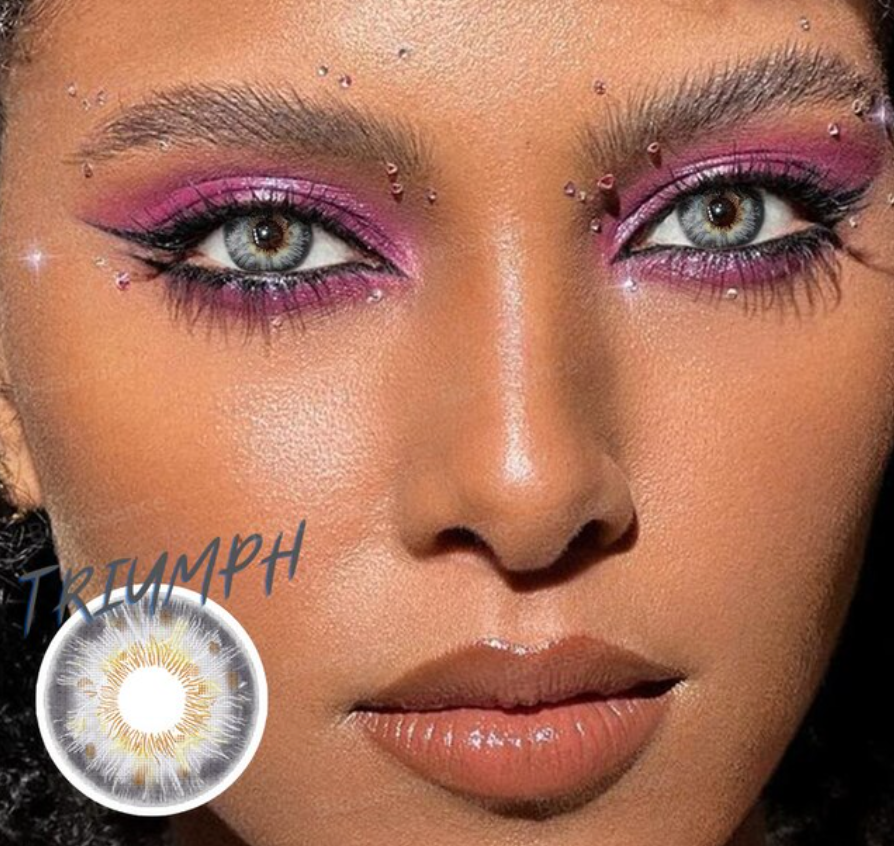 YOUPLUS 1年仕様カラコン 両目ワンペア 度なし Triumph