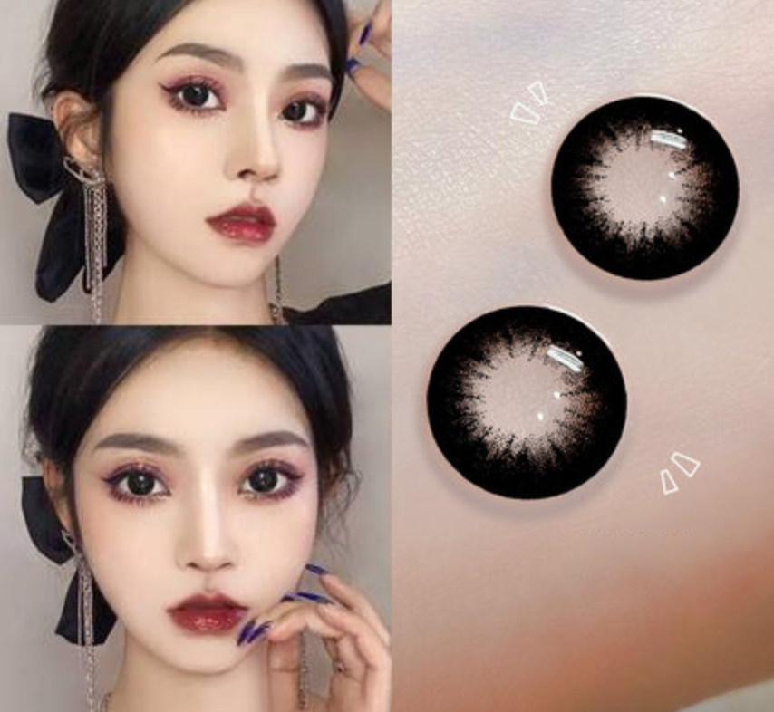 YOUPLUS 1年仕様カラコン 両目ワンペア Big eye black