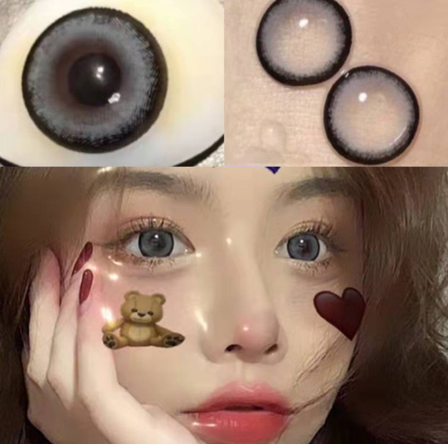 YOUPLUS 1年仕様カラコン 両目ワンペア Holy deer gray