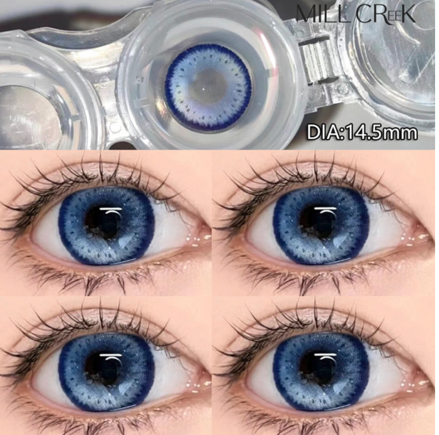 YOUPLUS 1年仕様カラコン 両目ワンペア Factor Blue