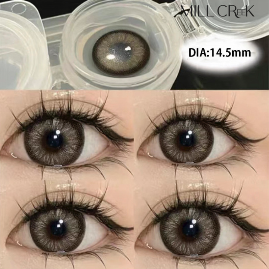 YOUPLUS 1年仕様カラコン 両目ワンペア Black Swan Brown