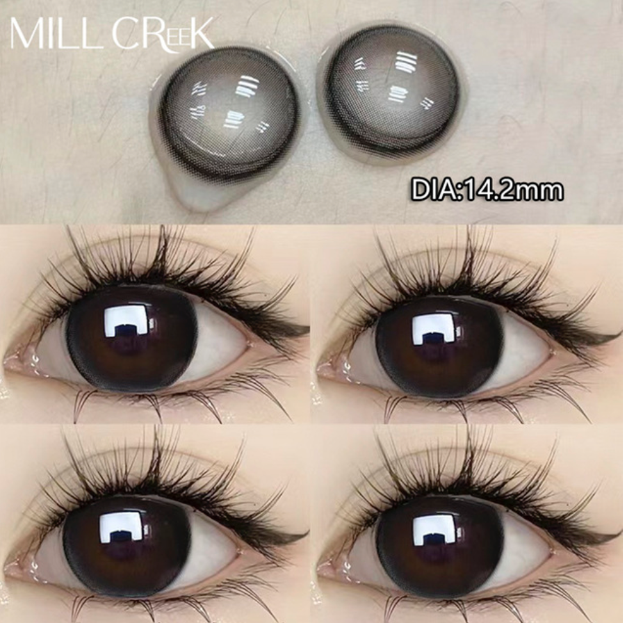 YOUPLUS 1年仕様カラコン 両目ワンペア Small Black Bean