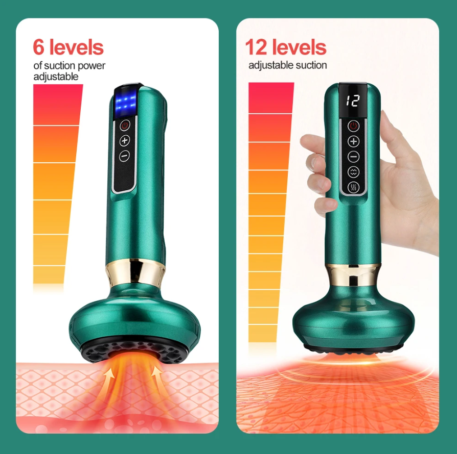 電気吸盤,吸引,電気カップ,セルライト,真空療法,赤外線熱療法,痩身マッサージ缶