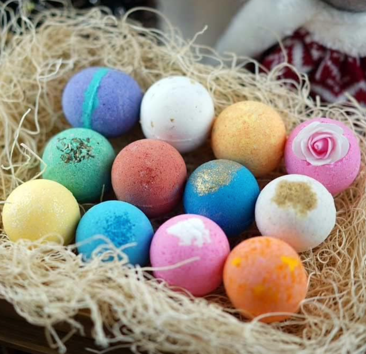 LifeAround2Angels Bath Bombs Gift Set 12 USA made Fizzies, Shea & Coco Butter Dry Skin Moisturize, Perfect for Bubble & Spa Bath. Handmade Birthday Mothers day Gifts idea For Her/Him, wife, girlfriend