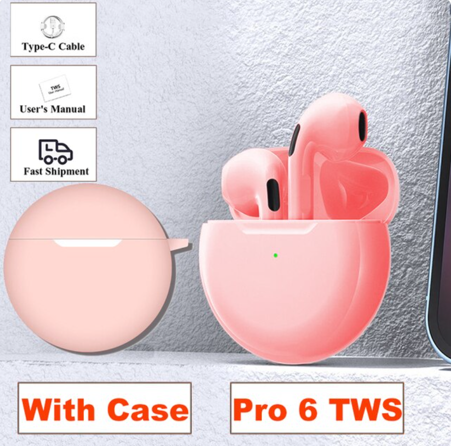 Xiaomi-Bluetoothワイヤレスヘッドセット,iPhone,Huawei,Samsung,pro6用