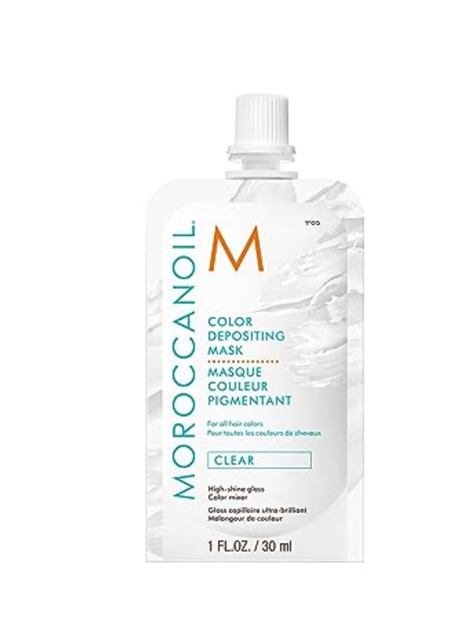Moroccanoil High Shine Gloss - Color Depositing Mask Clear