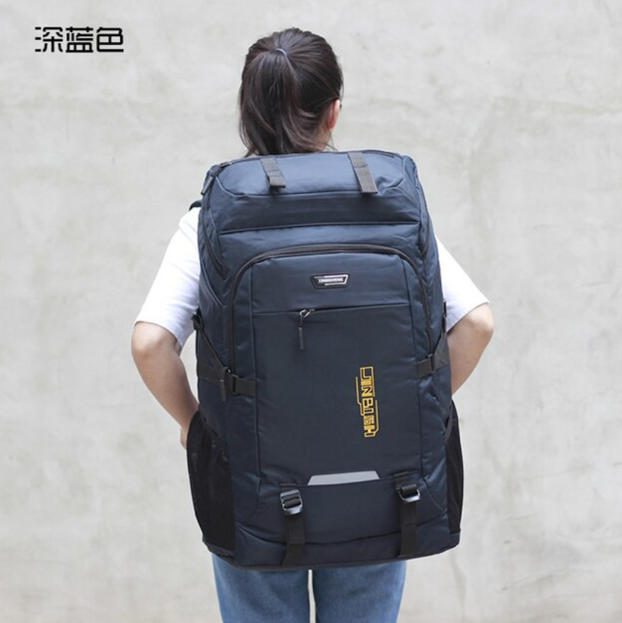 男性と女性のための非常に大容量のバックパック,アウトドア,クライミング,50l旅行,スポーツ,キャンプ,ハイキング用,80l