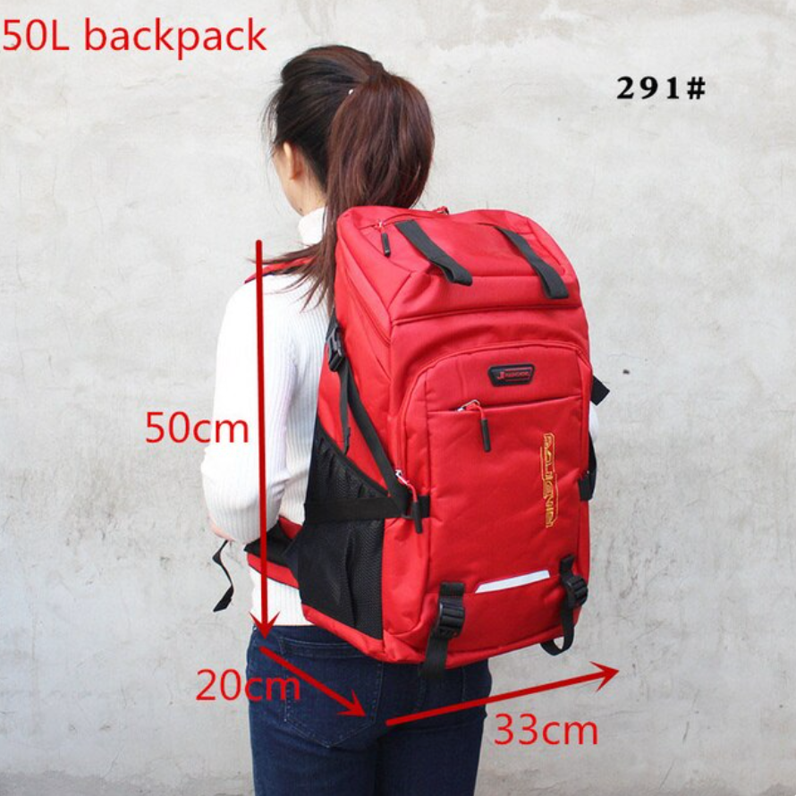 男性と女性のための非常に大容量のバックパック,アウトドア,クライミング,50l旅行,スポーツ,キャンプ,ハイキング用,80l
