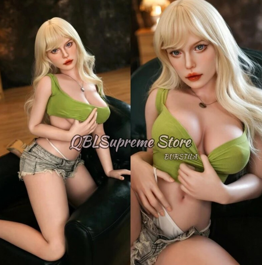 QUBANLV Big Breast Sex Doll Lifelike Love Dolls with Flexible Metal Skeleton Oral Anal Vaginal 3 Holes Adult Sex Toys For Male
