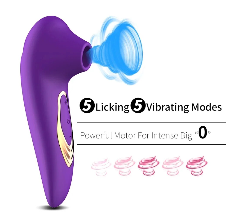 Powerful Clitoris Sucker Vagina Sucking Vibrator Female Nipple Oral Vacuum Stimulator Tidal Masturbator Sex Toys for Women 18+