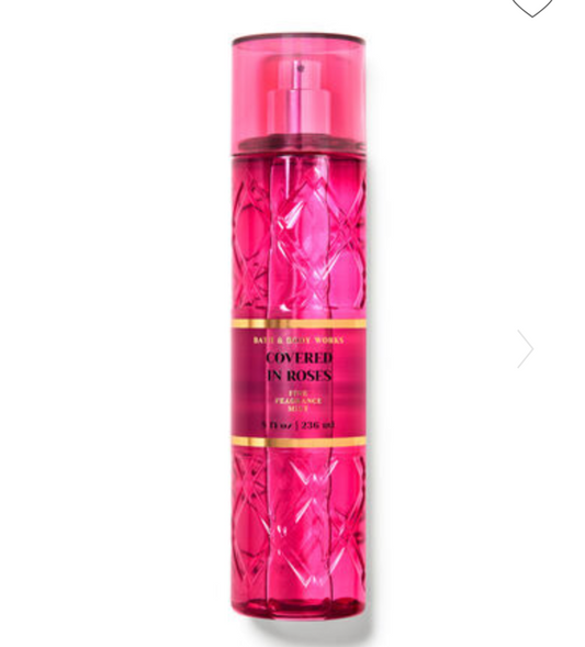 Bath & Body Works Body Mist Covered In Roses