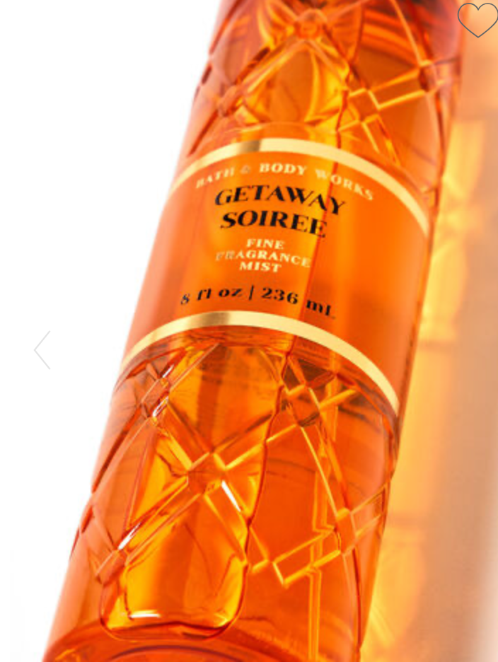 Bath & Body Works Body Mist Getaway Soiree