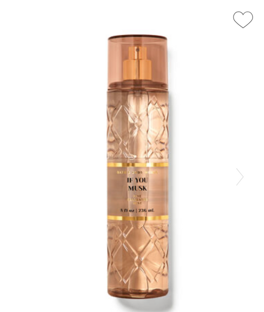 Bath & Body Works Body Mist　If You Musk