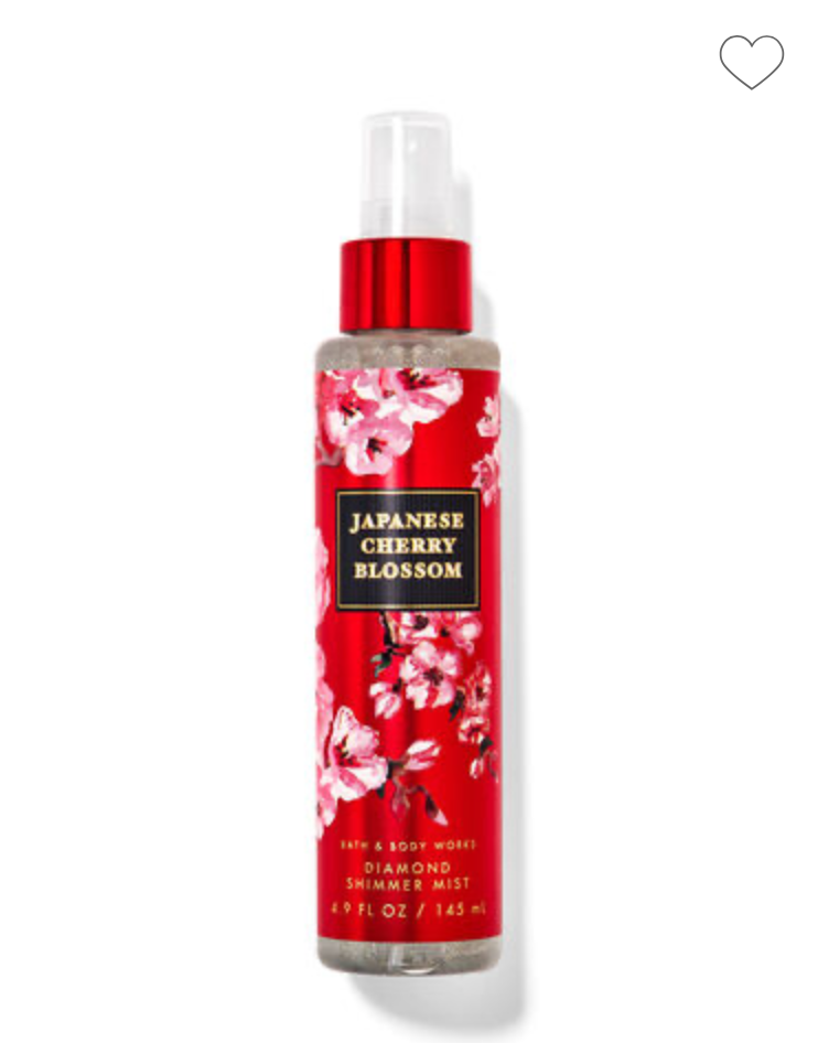 Bath & Body Works Body Mist　Japanese Cherry Blossom