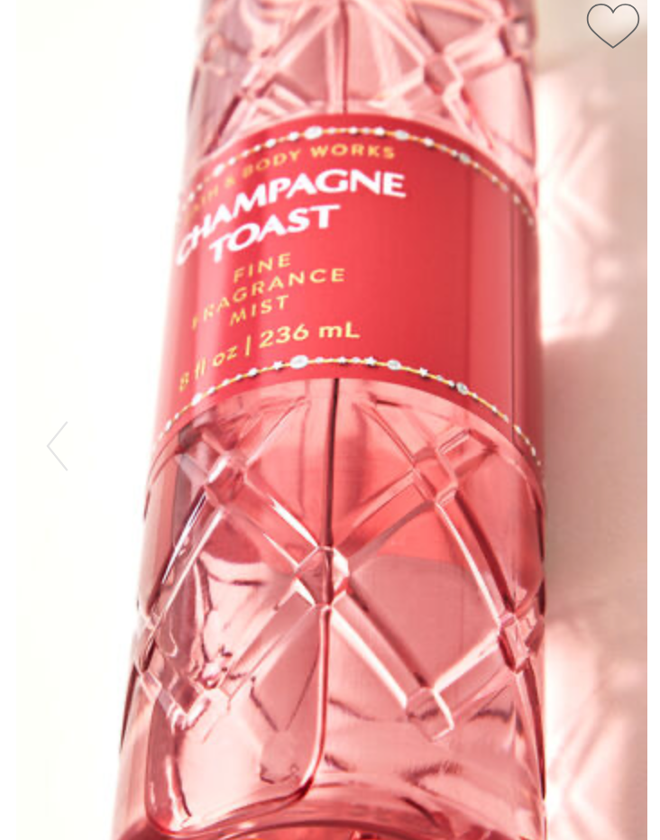 Bath & Body Works Body Mist　Champagne Toast