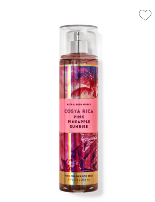 Bath & Body Works Body Mist　Pink Pineapple Sunrise