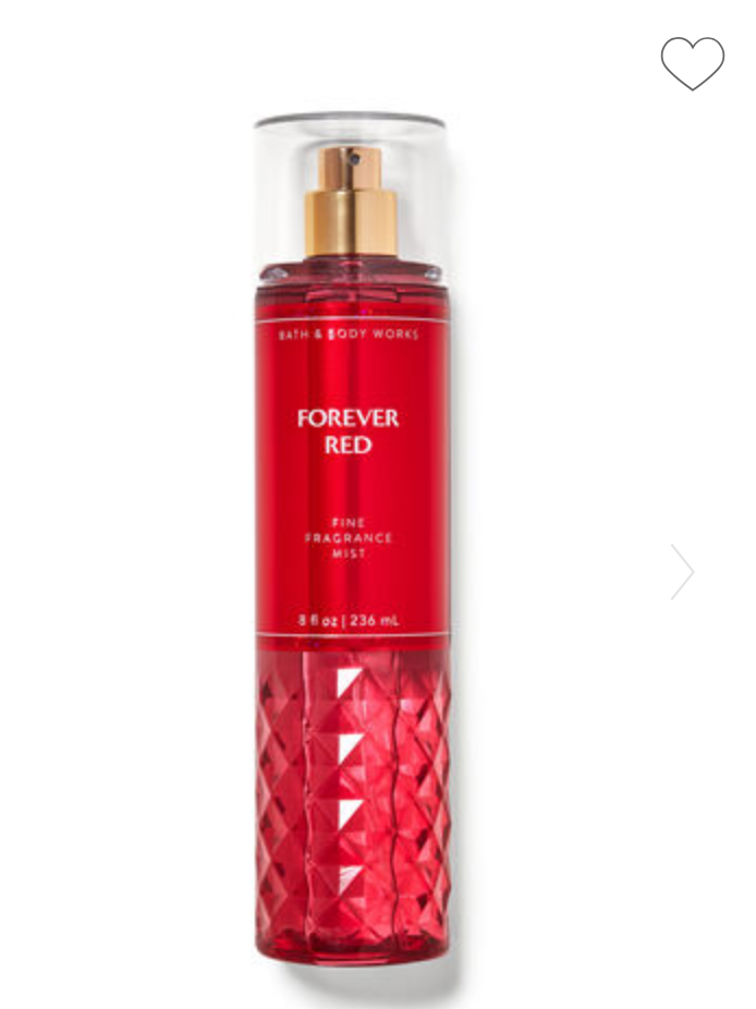 Bath & Body Works Body Mist Forever Red