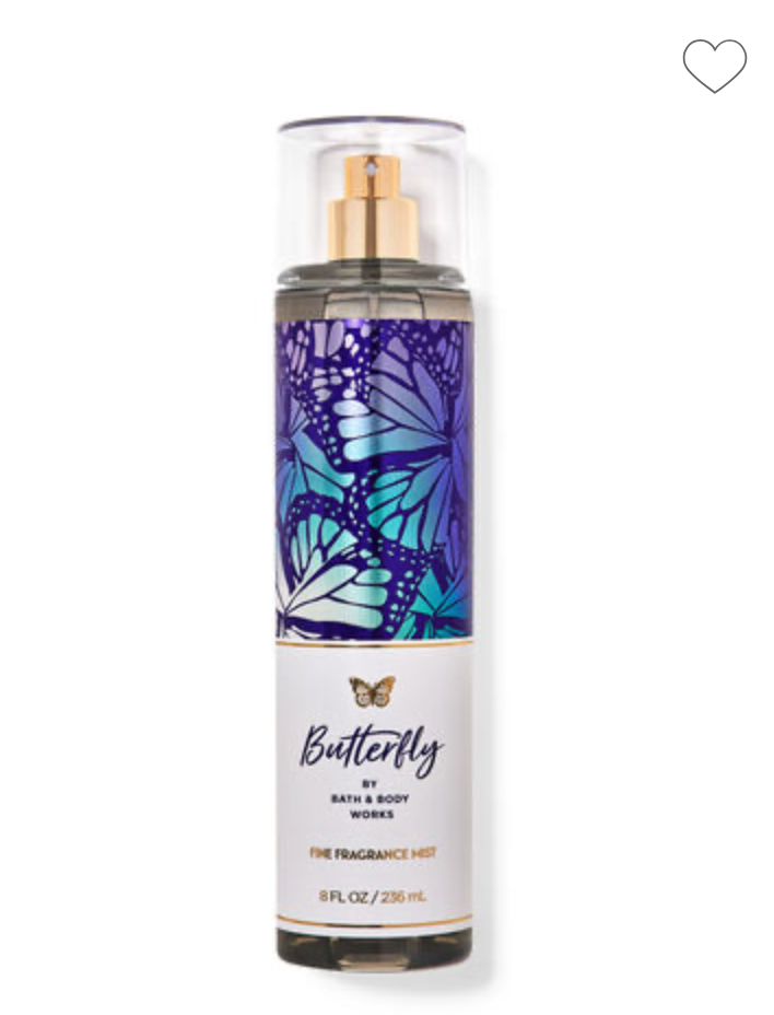 Bath & Body Works Body Mist Butterfly