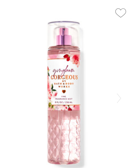 Bath & Body Works Body Mist Gingham Gorgeous