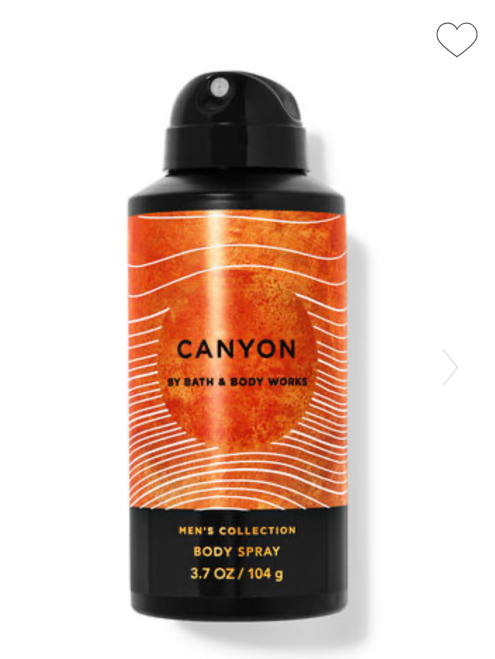 Bath & Body Works Body Mist Canyon