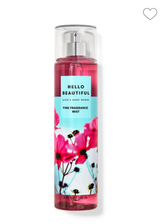 Bath & Body Works Body Mist Hello Beautiful