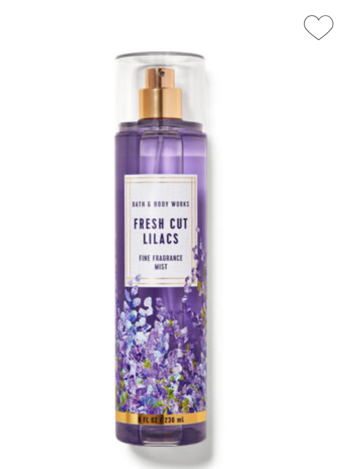 Bath & Body Works Body Mist Fresh Cut Lilacs