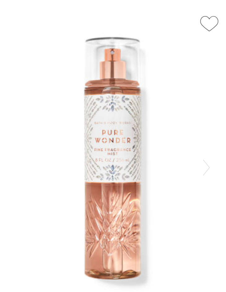 Bath & Body Works Body Mist Pure Wonder