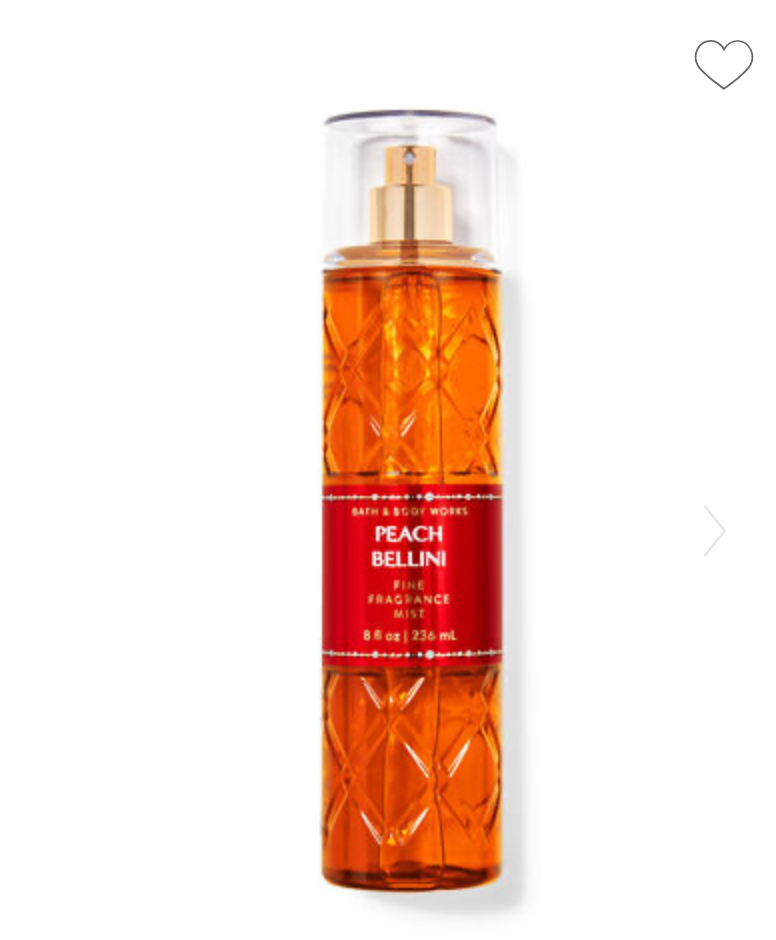 Bath & Body Works Body Mist Peach Bellini