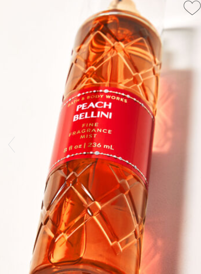 Bath & Body Works Body Mist Peach Bellini