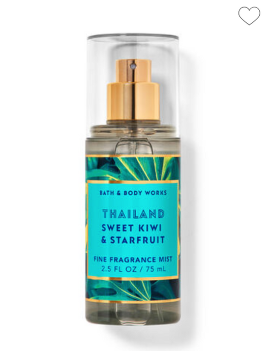 Bath & Body Works Body Mist Thailand Sweet Kiwi & Starfruit