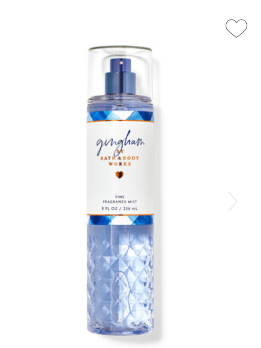 Bath & Body Works Body Mist　Gingham