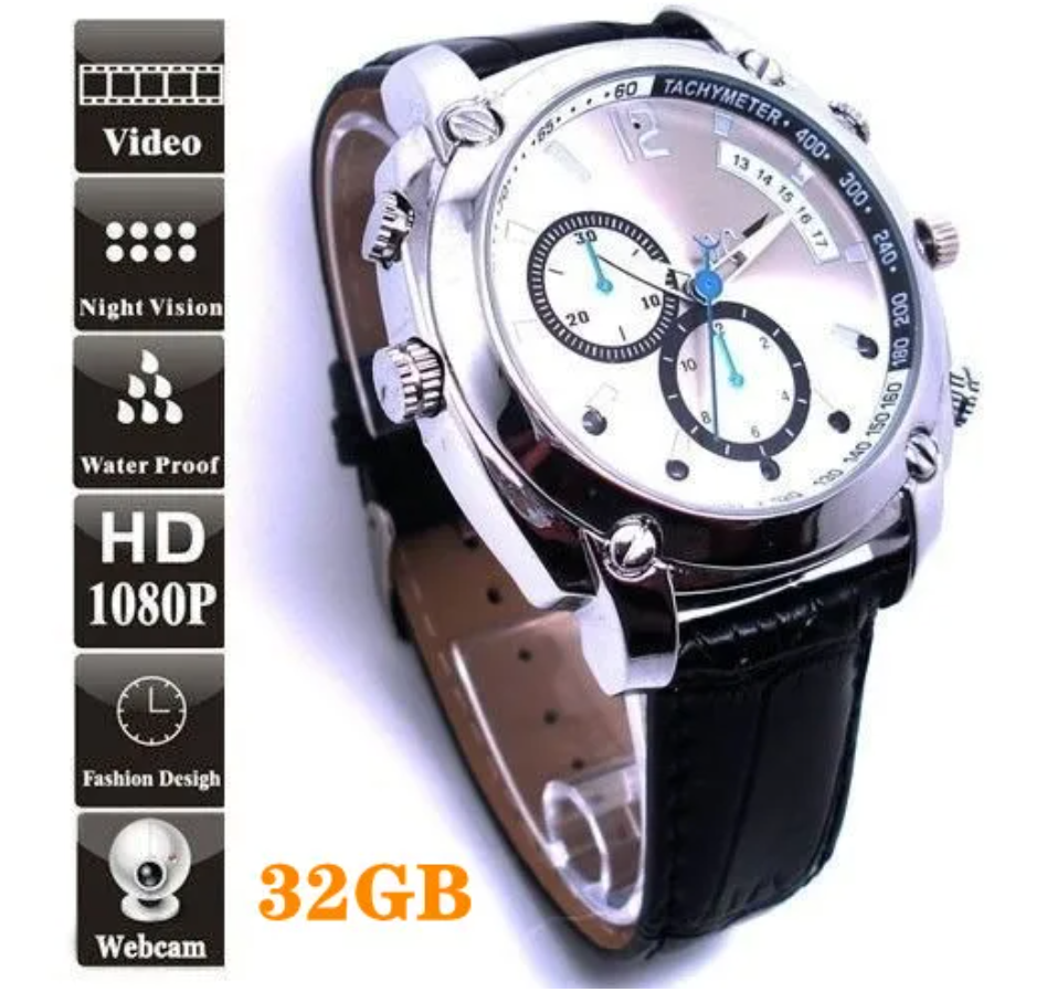 腕時計型カメラ　スパイカメラ　スポーツウォッチ　32GB Wristwatch camera, spy camera, sports watch