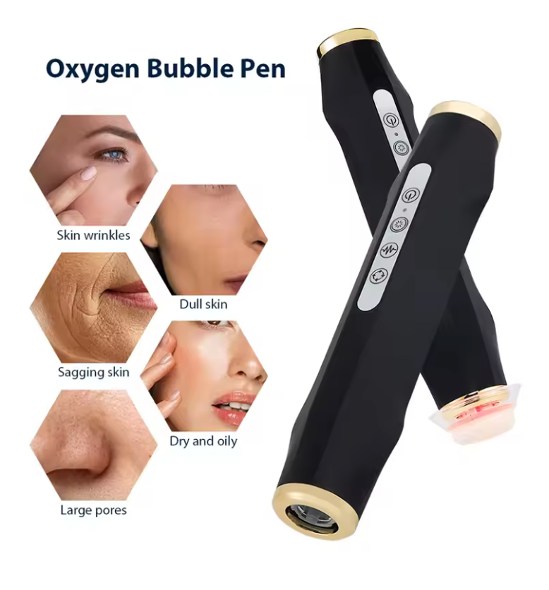 YOUPLUS Gemarny New Portable Oxygen Bubble Pen Brightening Anti-Aging Firming Skin Care Beauty Meter Oxygen Balancing Device Set Skin Care Tools