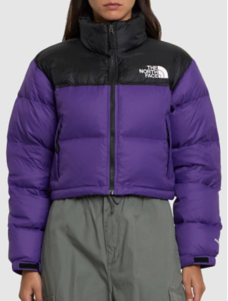 THE NORTH FACE Short nupsi Down Purple