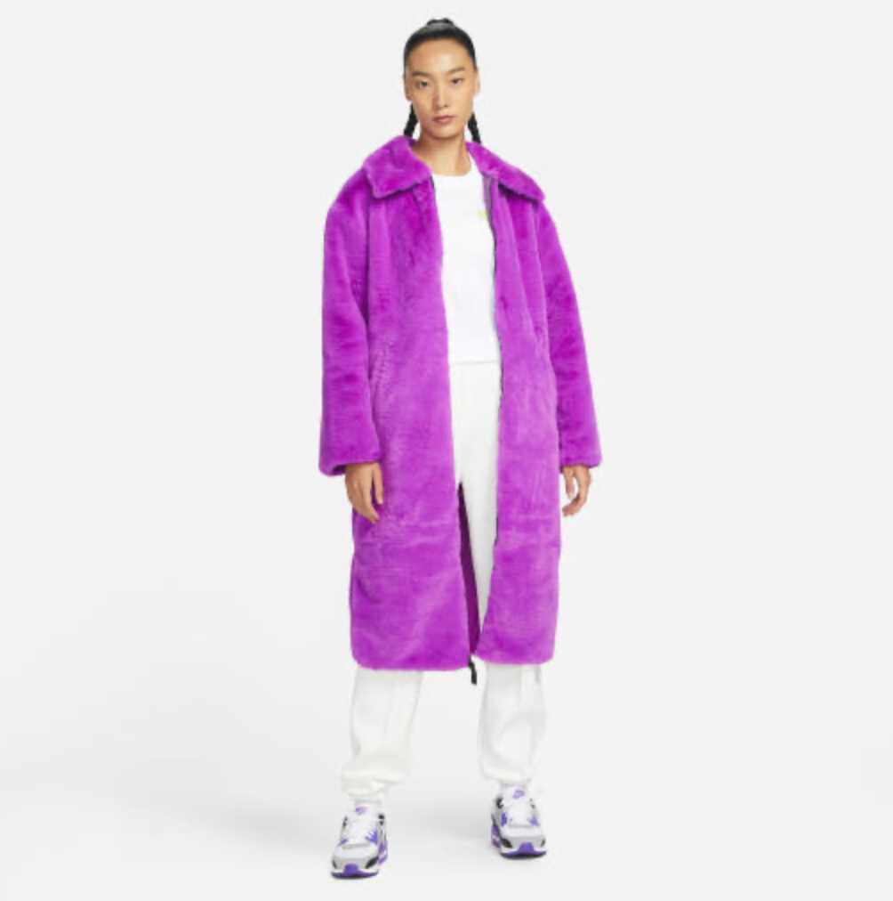 Women's Nike Sportswear Pofer GFX AOP Long Jacket