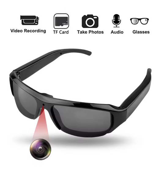 Wearable HD 1080P Mini Glasses Camera Portable Outdoor Security Sports DV DVR Video Recorder Surveillance Camcorder For Driving サングラス型カメラ　防犯カメラ　セキュリティカメラ　スパイカメラ