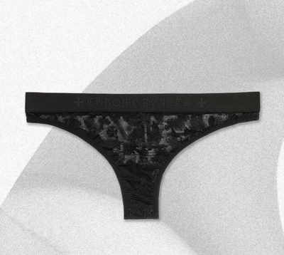 CHROME HEARTS LACE THONG